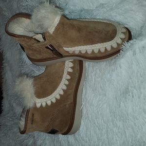 Geox leather winter boots